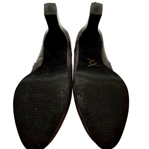 Xappeal Shoes 8 Gray Ankle Boot Platform Closed Toe High Heel - Picture 6 of 7